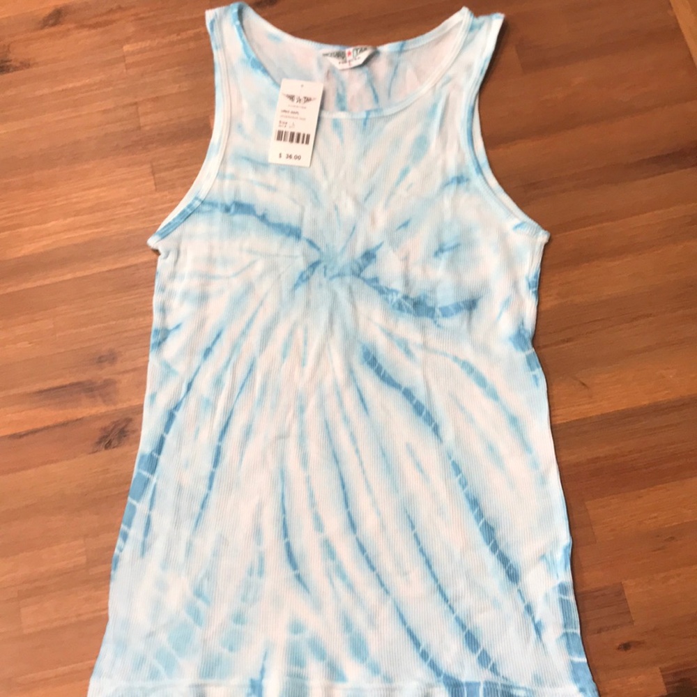 Hard Tail tie dye tank top